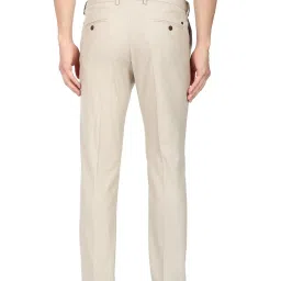 Arrow Beige Regular Fit Trousers image 2
