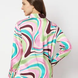 Vero Moda Multicolor Printed Shirt image 2