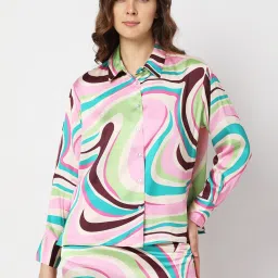 Vero Moda Multicolor Printed Shirt image 1