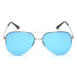 IRUS By IDEE Blue Aviator Sunglasses for Men image 2