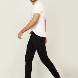 Fame Forever by Lifestyle Black Regular Fit Joggers image 3