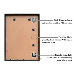 Art Street Synthetic Wood Beige Document Photo Frame (16 x 24 Inch) - Set of 4 image 4