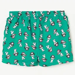 Juniors by Lifestyle Kids Teal Printed Shorts image 2
