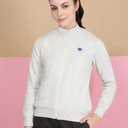 Sweet Dreams White Regular Fit Solid Sweatshirt-picture-45