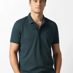 Van Heusen Green Cotton Regular Fit T-Shirt-picture-40