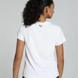 Puma White Printed T-Shirt image 2