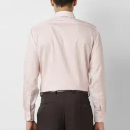Van Heusen Pink Regular Fit Checks Shirt image 2
