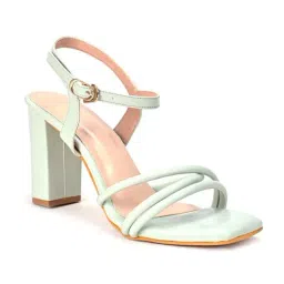 Scentra Women's Olive Ankle Strap Sandals-image-25