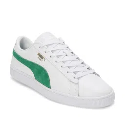 Puma Men's Basket Classic 75th Anniversary Edition Snow White Casual Sneakers image 2