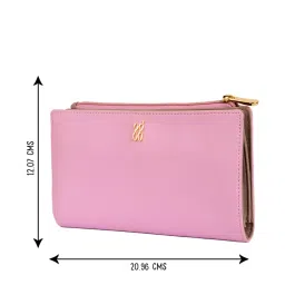 Baggit Orchid Flower Solid Bi-Fold Wallet for Women image 2