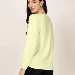 PATRORNA Cream Regular Fit Top image 2