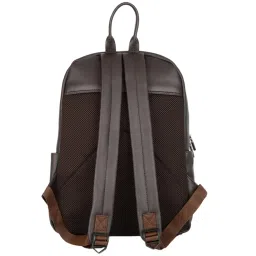 Baggit Brown Solid Medium Backpack image 2