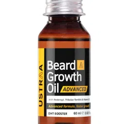 Ustraa Ayurvedic Cold Pressed Oil - 200 ml & Beard Growth Oil Advanced - 60 ml image 2