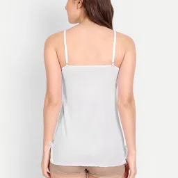 fims FIMS: Fashion is my Style White & Red Lace Work Babydoll With Thong image 2