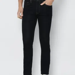 Louis Philippe Black Slim Fit Jeans image 1