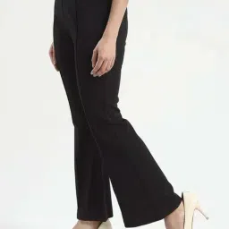 Madame Black Regular Fit Trousers image 3