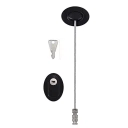 FreshDcart 18x2.5x6 cm Acrylonitrile Butadiene Styrene Door Lock , FDCA569 image 2