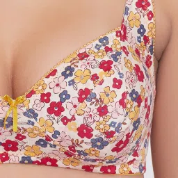 Clovia Multicolor Non Wired Non Padded Full Coverage Bra image 4