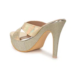 VALIOSAA Embellished Platform Heels image 4