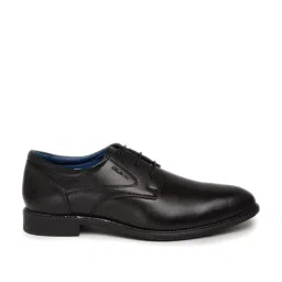Duke Black Derby Shoes image 2