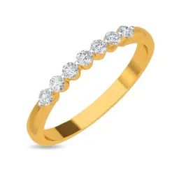 Kisna Diamond & Gold Jewellery Rory 14k (585) Diamond & Gold Ring For Women-picture-32