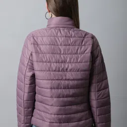 Cantabil Purple Quilted Jacket image 2