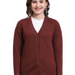 Monte Carlo Maroon Regular Fit Sweater-picture-36