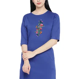 Moda Rapido Print T-shirt Dress-image-60