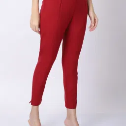 Cantabil Maroon Elasticated Pants image 4