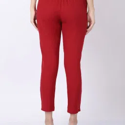 Cantabil Maroon Elasticated Pants image 2