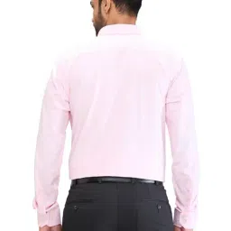 Park Avenue Pink Slim Fit Shirt image 2