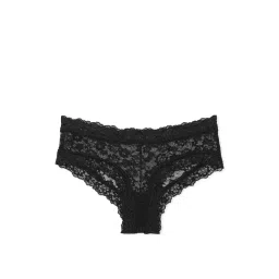 victoria's secret intimates Victoria's Secret Black The Lacie Posey Lace Cheeky Panty image 1