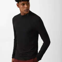 Reebok Black Regular Fit Sports T-Shirt-picture-29