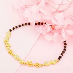 GIVA Love All Around 92.5 Sterling Silver Infinity Dream Mangalsutra Bracelet-picture-16