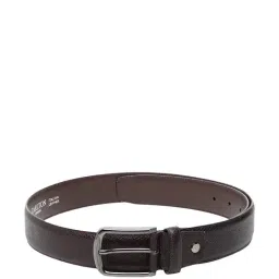 Carlton London Brown Leather Waist Belt For Men-picture-44