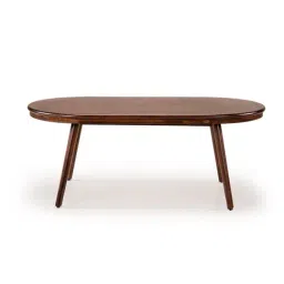 Durian Rubik Walnut Wood Coffee Table-image-6