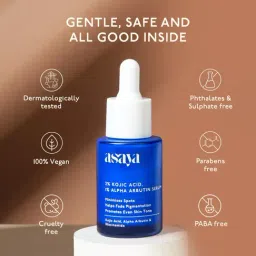 Asaya 2% Kojic Acid Face Serum with 1% Alpha Arbutin, Hyperpigmentation Serum for Blemishes & Scars image 5
