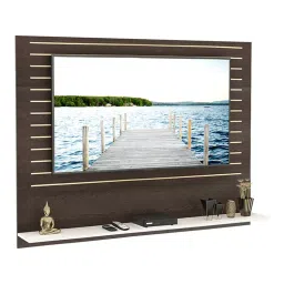 bluewud Reyloye Engineered Wood TV Unit in White Finish image 3