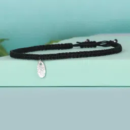 Ornate Jewels 925 Silver Fancy Charm Thread Anklet (Single Anklet)-picture-27