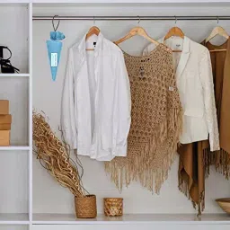 Airance 60 g Each Rose, Lemongrass & Jasmine Fragrance Hanging Camphor Cone Car Air Freshener Combo (Pack of 3) image 5