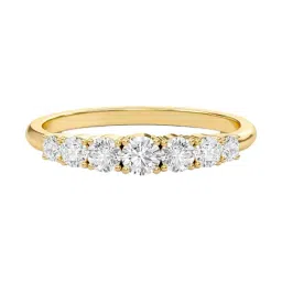 SHINE ETERNAL Lab Grown Diamond 18k (750) Yellow Gold Ring for Women-picture-18