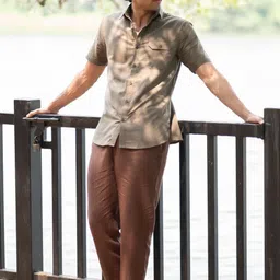 Creatures of Habit Men Classic Opaque Casual Shirt image 5