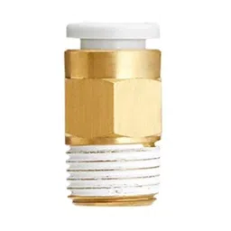 SMC KQ2 Series Male Connector, Push In 8 mm to R 1/4, Threaded-to-Tube Connection Style, KQ2H02-M5A-picture-24