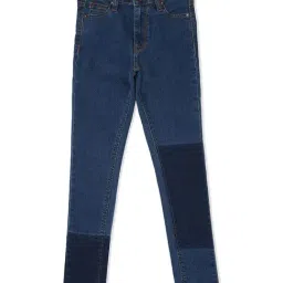 Pepe Jeans Kids Blue Solid Jeans-picture-39