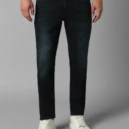 Louis Philippe Jeans Navy Regular Fit Jeans-picture-14