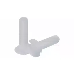 RS PRO Slot Countersunk Nylon Machine Screw DIN 963 M5x20 mm, 2326967 (Bag of 100 pcs)-picture-22