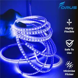 FORUS LED Rope Light Blue Length 40 m image 2