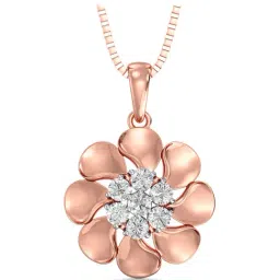 Joyalukkas 18 Kt Gold & Diamond Pendant with Chain-picture-32