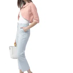 Style Quotient Nude Lace Shrug image 4