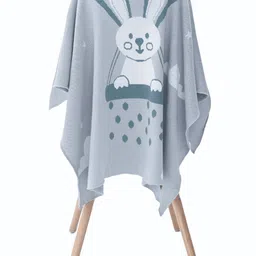 Chickaboo Organic cotton knitted AC comforter up up bunny-picture-12